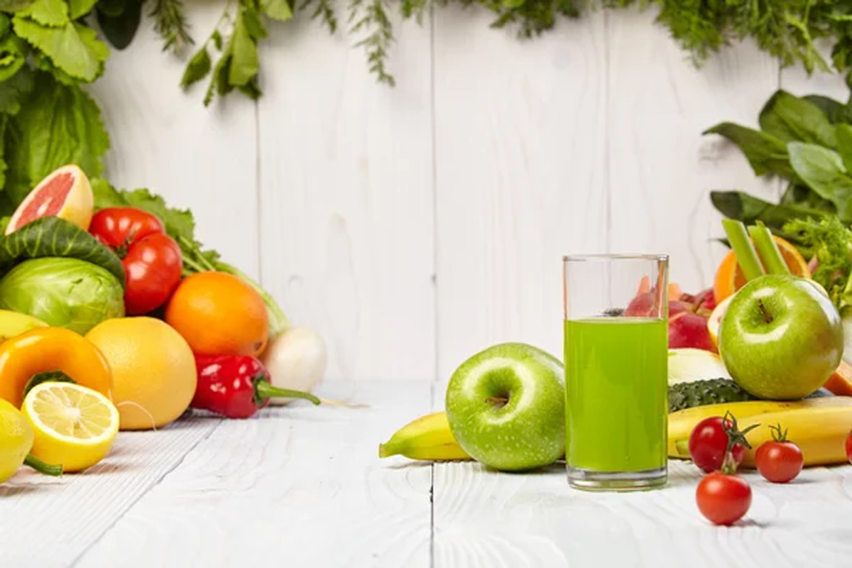Meny for 3-dagers detox diettplan – illustration