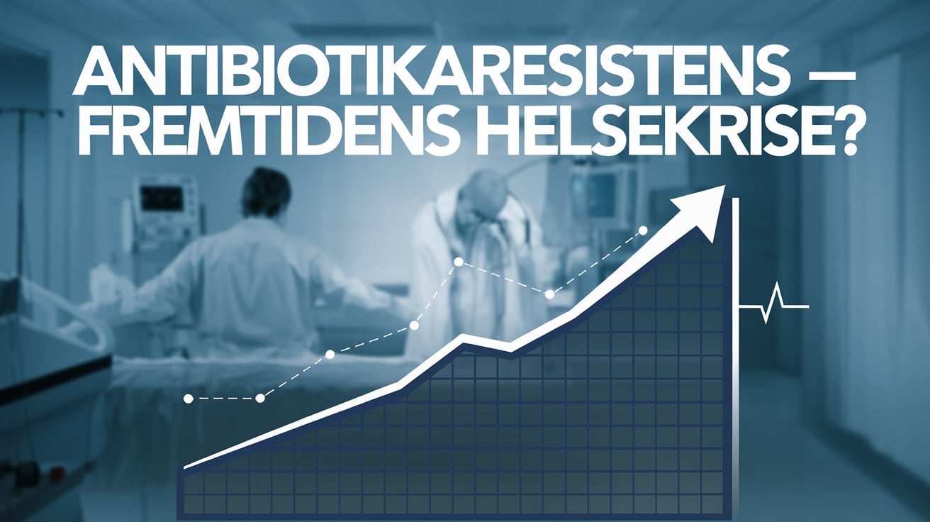 Antibiotikaresistens – fremtidens helsekrise? – illustration