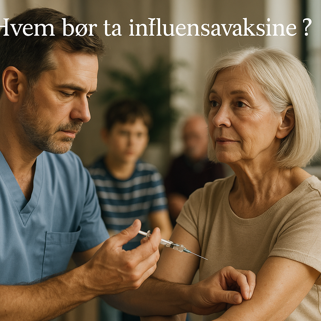 Hvem bør ta influensavaksine? – illustration