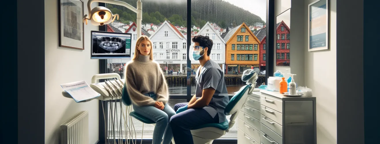 Dentist in bergen reviews x ray and costs with a reassured anxious patient