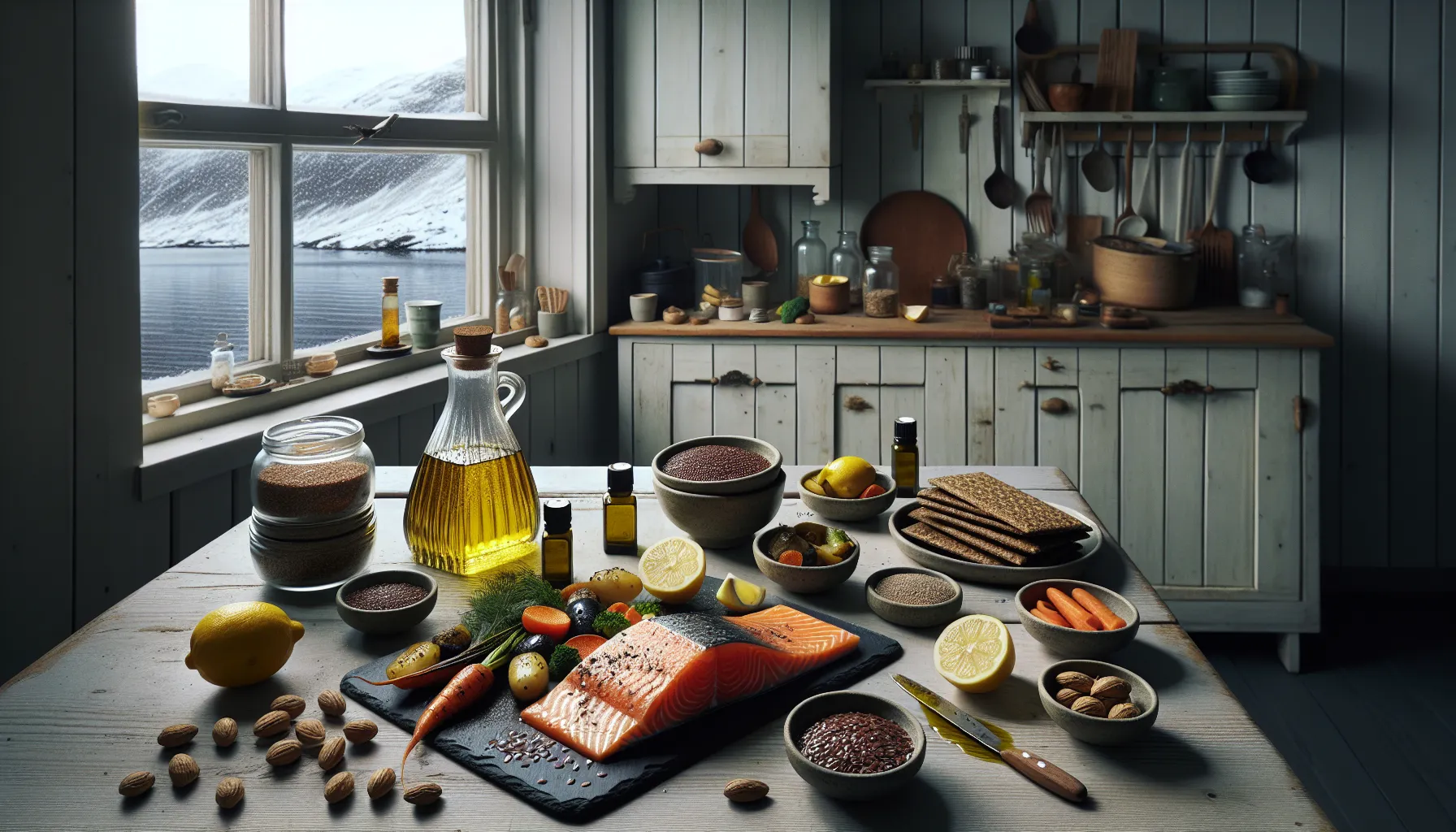 Fordelene med å inkludere omega-3 i kostholdet ditt – illustration